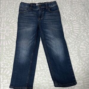Osh Kosh Boy’s Straight Dark Blue Denim Jeans